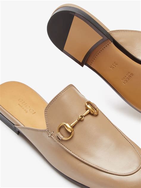 gucci princetown leather slipper fake|gucci princetown mule beige.